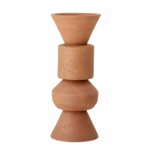 Candelabros <span class=keywords><strong>de</strong></span> resina con aspecto <span class=keywords><strong>de</strong></span> arcilla para decoración del hogar, candelabro <span class=keywords><strong>de</strong></span> mesa con efecto <span class=keywords><strong>de</strong></span> <span class=keywords><strong>tierra</strong></span> y piedra <span class=keywords><strong>de</strong></span> polivinilo - Product Image 2