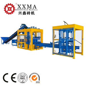 QT9-15 xây dựng machinerymachin cho xây dựng đầy đủ tự động Siemens PLC điều khiển không nung gạch khối làm cho sản xuất - Product Image 1