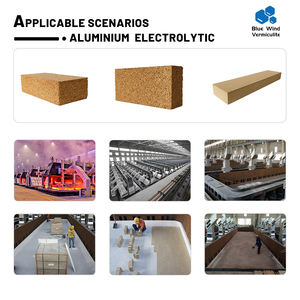 Panneaux de <span class=keywords><strong>vermiculite</strong></span> pour poêle à bois haute densité <span class=keywords><strong>20mm</strong></span> 700kg/m³ Panneau isolant ignifuge pour cheminées avec effet brique personnalisé - Product Image 4