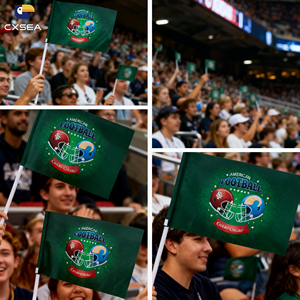 Высокое качество 3x5 футов для футбольной команды NFL, пользовательский дизайн, баннер, флаг, 100% полиэстер, запас для всех команд - Product Image 3