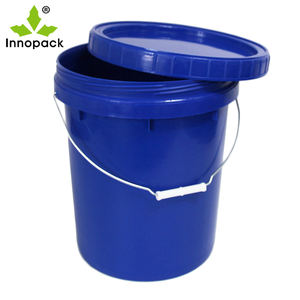 Seau de désinfection de couleur blanche PP 20 L avec couvercle à visser - Product Image 5