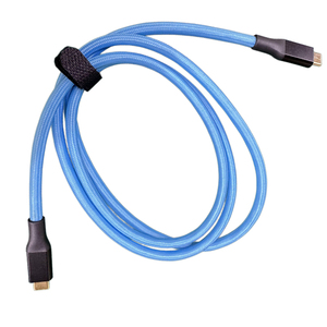 Cable Utech de 4 pies con Trenzado de Nailon, Certificado USB 4 PD 240W a Tipo <span class=keywords><strong>C</strong></span>, 40Gbps, Carga Rápida, Cable de Datos 8K 60Hz para Thunderbolt 4 3 2 - Product Image 1