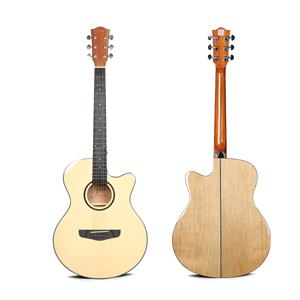 Guitare électro-acoustique Deviser 40 pouces, guitare électro-acoustique la moins chère en vente - Product Image 1
