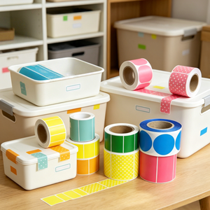 Customized Best Selling Colored Blank Waterproof Thermal Paper Stickers - Product Image 1