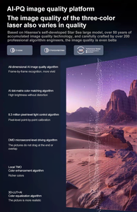 Hisense Vidda C2S Native 4K Proyector láser de tres colores Smart 2000 CVIA Lumens 1700:1WiFi 6 Home Movie Mini proyector portátil - Product Image 5