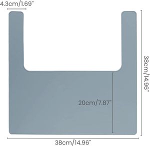 100% in Silicone per uso alimentare vassoio seggiolone per dita tovaglietta in Silicone tovagliette antiscivolo seggiolone per bambini - Product Image 3
