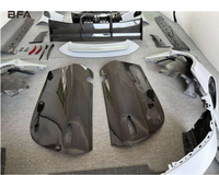 Kit carrosserie en fibre de carbone sèche pour 911 992 GT3 RS : pare-chocs avant, jupes latérales, ailes, capot moteur avec découpe pour crochet de remorquage