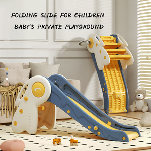 <span class=keywords><strong>Jardin</strong></span> d'enfants enfants bébé toboggans en plastique <span class=keywords><strong>toboggan</strong></span> et balançoire d'intérieur avec enfant - Product Image 2