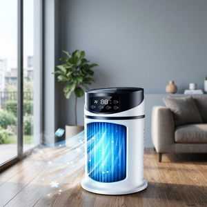 Enfriador de Aire Portátil Unisex de Bajo Consumo con Circulación de Aire y Humidificación Opcional para Garajes/RV, Silencioso y Fácil de Usar - Product Image 3
