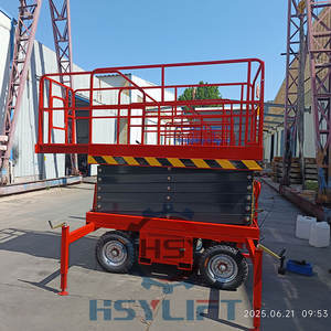 6 मीटर 8 मीटर 10 मीटर 12 मीटर हाइड्रोलिक इलेक्ट्रिक कैंची मैनलिफ्ट हवाई कामकाजी मंच तौबल मोबाइल कैंची लिफ्ट - Product Image 4