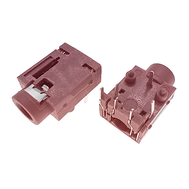3.5mm Jack All-Plastic 6-Pin   PJ-3.5-3353043   Headphone Jack  Audio Jack Connector