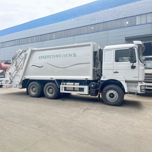 Camion compacteur de déchets Shacman 6X4 20CBM, camion à ordures à chargement arrière - Product Image 1