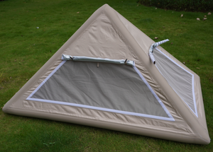 Một người gấp lều bơm hơi để cắm trại ngoài trời và phiêu lưu với một lâu đài bơm hơi Bền và di động - Product Image 2