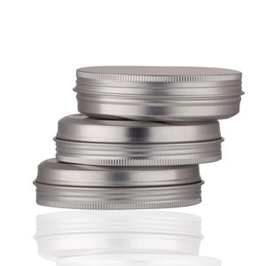 Gran oferta, tarro de Metal de aluminio vacío, contenedor de tabaco, lata para velas, 200g - Product Image 1