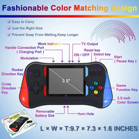 Console de jeu portable X7M, écran de 3 pouces, 500 jeux en 1, mini consoles de jeux vidéo rétro
