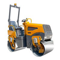 Micro compacteur de moteur diesel de 3 tonnes Rouleau de tambour de poids de 5 tonnes pour les industries de la construction et de la route Rouleau roulant sur rouleau