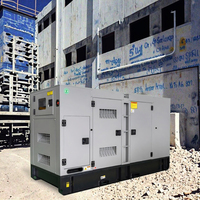 Pour Cummins Engine 30KW générateur de Type silencieux monophasé AC 220V générateur de Dynamo insonorisé pour la maison avec option ATS
