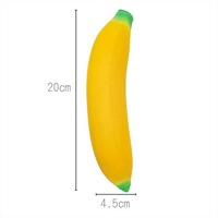 Jouet anti-stress en TPR en forme de grande banane à rebond lent pour filles de 5 à 7 ans – Vente en gros