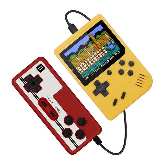 Mini Video Games Console Built-in 400 1 Handheld Player Machine 3.0 Inch LCD Handle Children's Gifts Nostalgic 1GB RAM 1020mAh