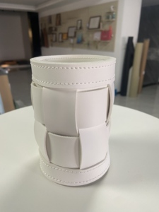 Leather <strong>Storage</strong> Basket /customized/ <strong>Storage</strong> <strong>Tray</strong> - Product Image 6