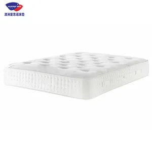 Materasso prezzo Gel memory foam arrotolato in una scatola di cartone per materasso a molle e letto colchon materasso a molle