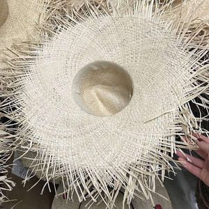 <span class=keywords><strong>Chapeau</strong></span> <span class=keywords><strong>de</strong></span> <span class=keywords><strong>paille</strong></span> vintage en raphia italien unisexe tissé à la main <span class=keywords><strong>Chapeau</strong></span> Fedora en <span class=keywords><strong>paille</strong></span> raphia corps - Product Image 6