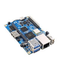EParthub - Placa de Desarrollo Orange Pi 3 LTS, Chip Allwinner H6, 2G RAM, 8GB EMMC, Compatible con Android y Linux, para Programación