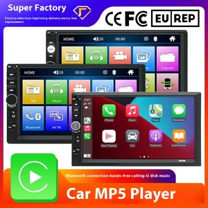เครื่องเล่น MP5 สำหรับรถยนต์ขนาด 7 นิ้ว แบบ OLED พร้อมระบบ Android Auto รองรับการเชื่อมต่อแบบ Reverse Stereo OS ติดตั้งบนแผงหน้าปัด ควบคุมด้วยระบบสัมผัส สำหรับกล้องมองหลังรถยนต์ - Product Image 2