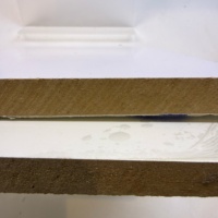 Panneau MDF/HDF mélaminé brillant de 18 mm, film PET imperméable, traité anti-UV, pour armoires de cuisine et meubles