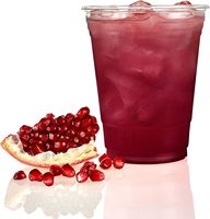 Gobelets en plastique jetables Crystal Clear Durable PET 12 14 16 20 oz Sans BPA