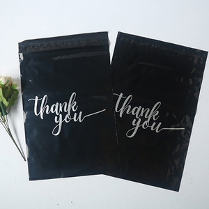 Biểu tượng tùy chỉnh in nhanh tái chế gửi thư túi poly Đen bưu phẩm bao bì chuyển phát nhanh túi cho quần áo vận chuyển - Product Image 2