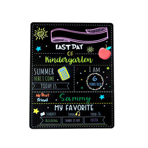 Venta caliente personalizado hogar tiza magnética <span class=keywords><strong>pizarra</strong></span> magnética dibujos animados Animal recompensa tablero para niños - Product Image 1