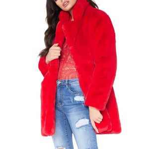 <span class=keywords><strong>Cappotto</strong></span> da <span class=keywords><strong>Donna</strong></span> con Collo e Fodera in Pelliccia, Vestibilità Ampia, Moda - Product Image 3