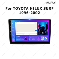 Aijia Hot-vente Cadre de voiture pour TOYOTA HILUX SURF 1996-2002 Lecteur DVD de voiture 10.1lnch Cadre Navigation DVD Panneau Accessoires de voiture