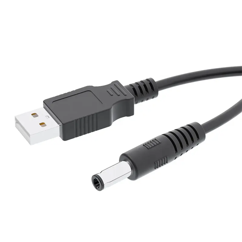 USB to DC male Power charge cable type C DC 5521 5521 35135 5V to 9V 12V booster voltage adapter converter cord extension cable