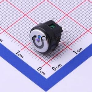 K6-6142D04 Tactile Switch Through hole Component (THT) Switch 1.6N Through Hole 10mm 50mA - Product Image 1