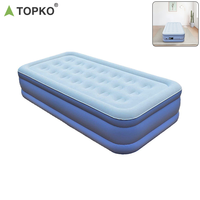 TOPKO Matelas intérieur et extérieur de haute qualité Lit auto-gonflant à air Lit gonflable Matelas gonflables Lit