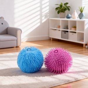 Balle lumineuse colorée transfrontalière, jouet souple anti-stress pour enfants et jeunes (7-14 ans), vente en gros en vrac - Product Image 4