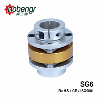 Accouplement à diaphragme en acier inoxydable haute rigidité, corps en alliage d'aluminium, vis de serrage, connecteur d'arbre de servomoteur à jeu nul
