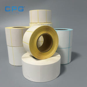 Custom Oil Proof Thermal Shipping Labels 100x150mm Self Adhesive Barcode <b>Roll</b> 4x6 Inch - Product Image 1