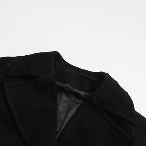 Bettergirl 2025 Début de l'automne nouveau manteau haut de gamme de couleur unie revers cravate taille cintrage - Product Image 5