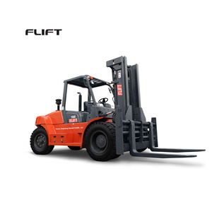 10 Ton carrello elevatore diesel con pneumatico elettrico idraulico pneumatico 1370mm forcella lunghezza 3m altezza di sollevamento prezzo all'ingrosso per la vendita - Product Image 1