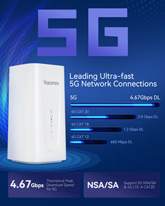 Yeacomm AX3600 <span class=keywords><strong>SA</strong></span> NSA módem enrutador alta velocidad baja latencia 4G 5G WIFI 6 VoNR VoLTE 2,4G soporte de frecuencia 3G aplicación Firewall - Product Image 4