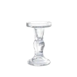 INS francese minimalista colonna romana di vetro candelabro decorazione creativa decorazione per la casa da tavolo per aromaterapia candela caffetteria