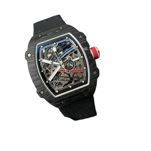 Reloj de Pulsera Automático Ultrafino de Alta Gama para Hombre, Caja de Fibra de Carbono de Alta Calidad, Correa Tejida de 20 mm - Product Image 3