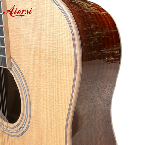 Chitarra acustica personalizzata con Pickup in palissandro 12 corde di vendita calda di marca Aiersi - Product Image 3