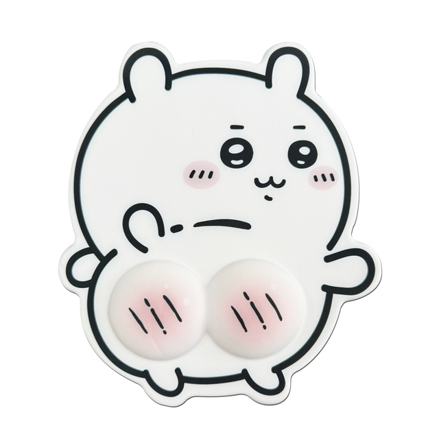Custom 3D Anime Ergonomic Gel Mouse Wrist Pad Non-Slip PU Base Soft Silicon Rest with Cartoon Style Mousepad