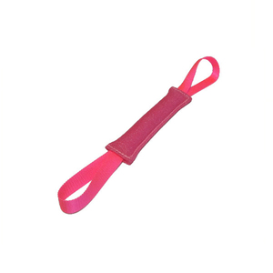 Çevre dostu dayanıklı keten kumaş Pet eğitim nazik köpek dişleri için iki kolları ile oyuncak çiğnemek gözyaşı ve-birden fazla renk çiğnemek - Product Image 5