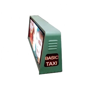 Panneau de <span class=keywords><strong>Taxi</strong></span> à écran Led pour fenêtre arrière, affichage numérique de voiture P5 écran tactile Led pour <span class=keywords><strong>Taxi</strong></span> visuel haut couleur 24 mois SMD2727 - Product Image 3