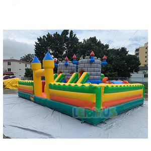 Phổ biến khổng lồ Inflatable Bouncer nhà bị trả lại Mê Cung trò chơi nhảy lâu đài thương mại công viên giải trí cho trẻ em lớn lâu đài <span class=keywords><strong>bouncy</strong></span> - Product Image 4